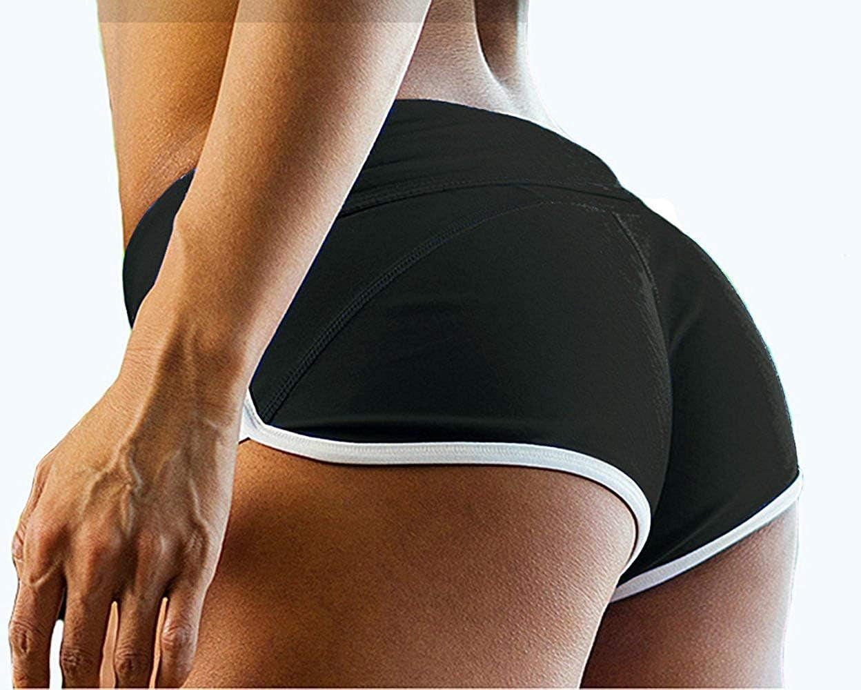 Women'S Active Shorts Fitness Sports Yoga Booty Shorts for Running Gym Workout